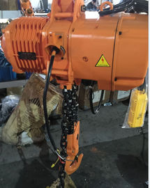 Indoor 3T 5T 10T Electric Chain Hoist With Electric Trolley High Efficient Energy Saving